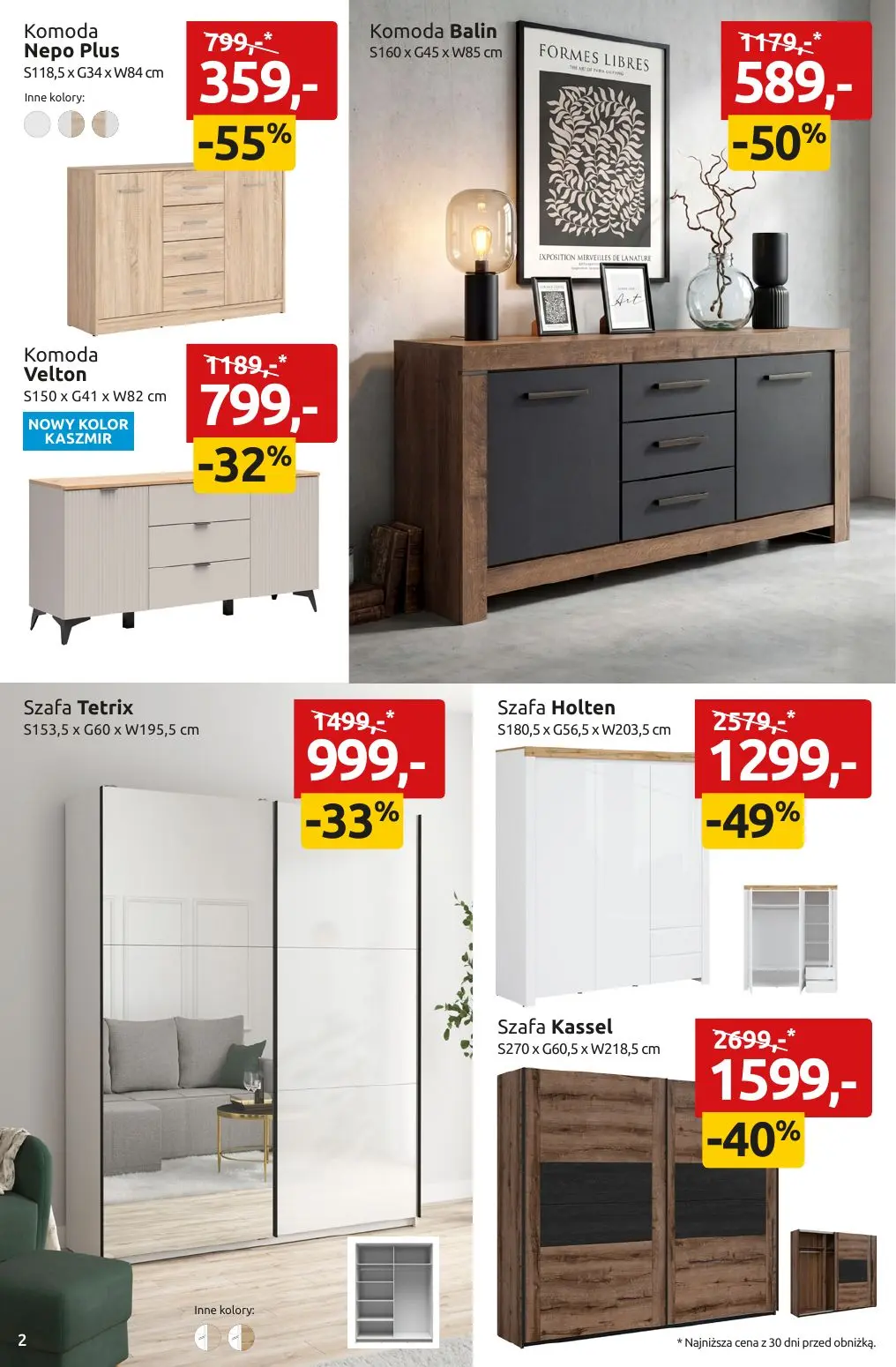gazetka promocyjna Black Red White GAZETKA MAJOWY SZAŁ CENOWY DO -55% - Strona 2