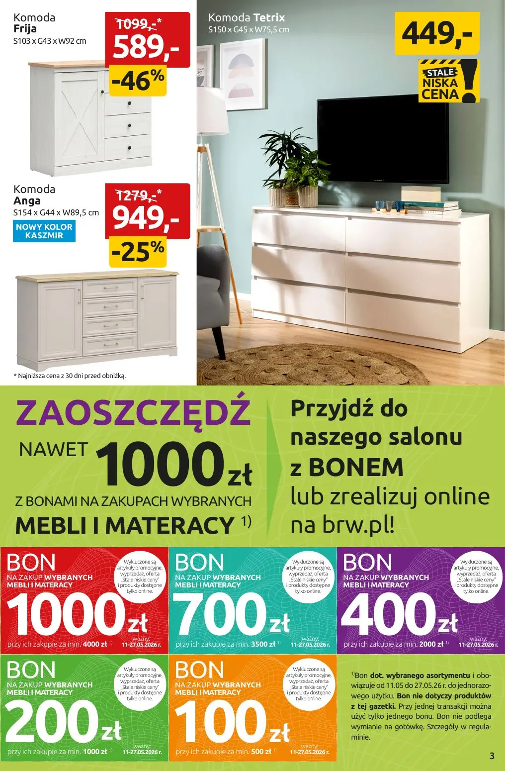 gazetka promocyjna Black Red White GAZETKA MAJOWY SZAŁ CENOWY DO -55% - Strona 3