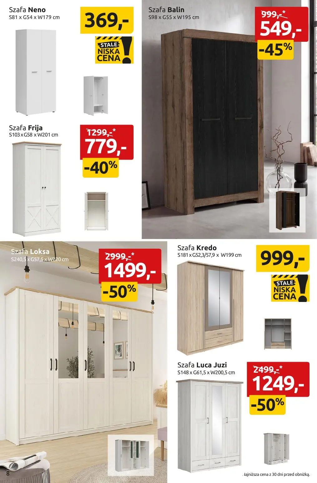 gazetka promocyjna Black Red White GAZETKA MAJOWY SZAŁ CENOWY DO -55% - Strona 8