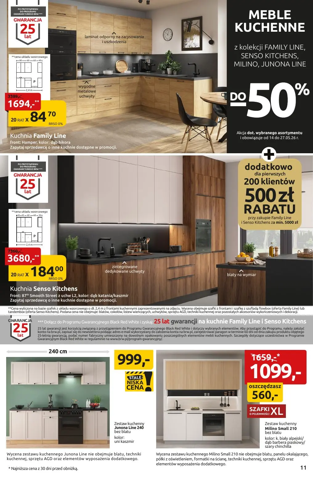 gazetka promocyjna Black Red White GAZETKA MAJOWY SZAŁ CENOWY DO -55% - Strona 11