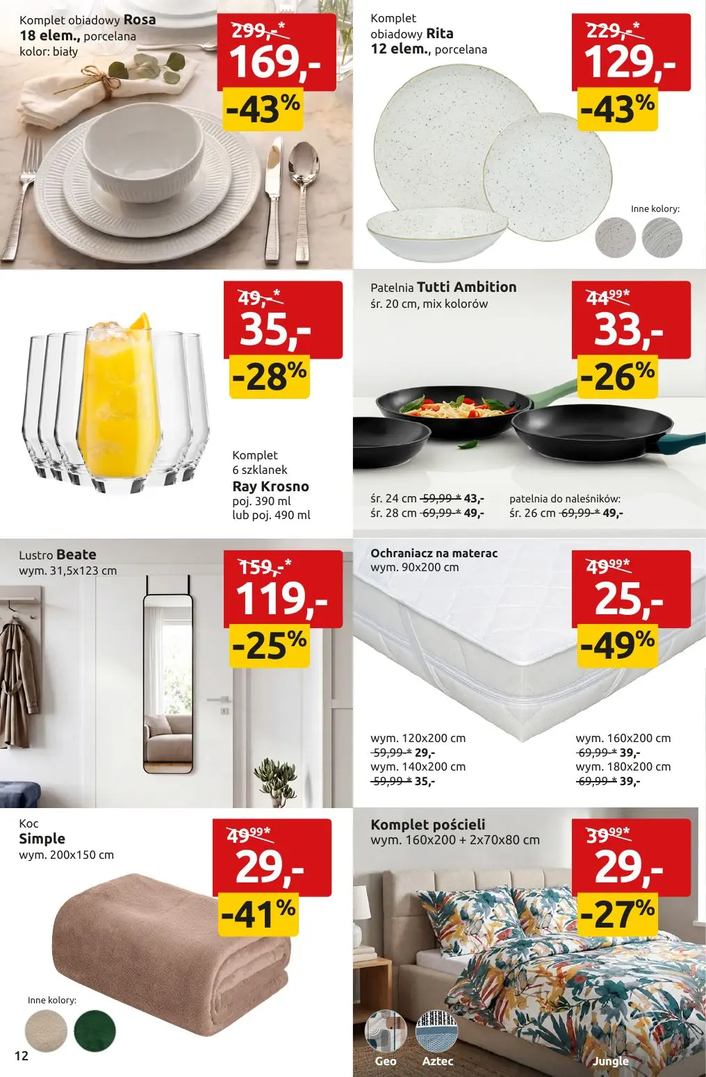 gazetka promocyjna Black Red White GAZETKA MAJOWY SZAŁ CENOWY DO -55% - Strona 12