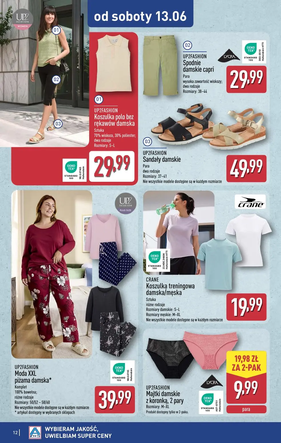 gazetka promocyjna ALDI :Letnia moda - Strona 12