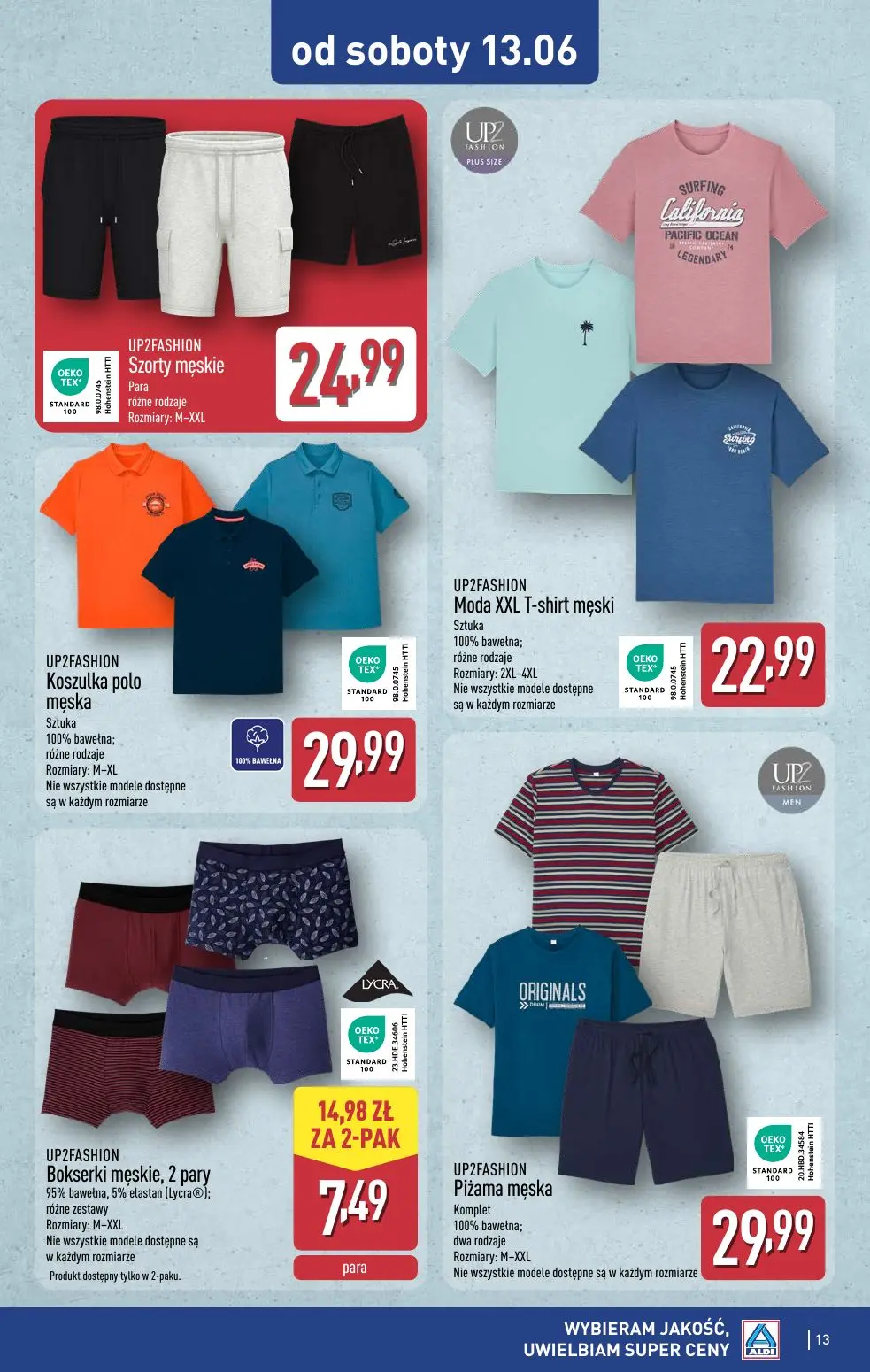 gazetka promocyjna ALDI :Letnia moda - Strona 13